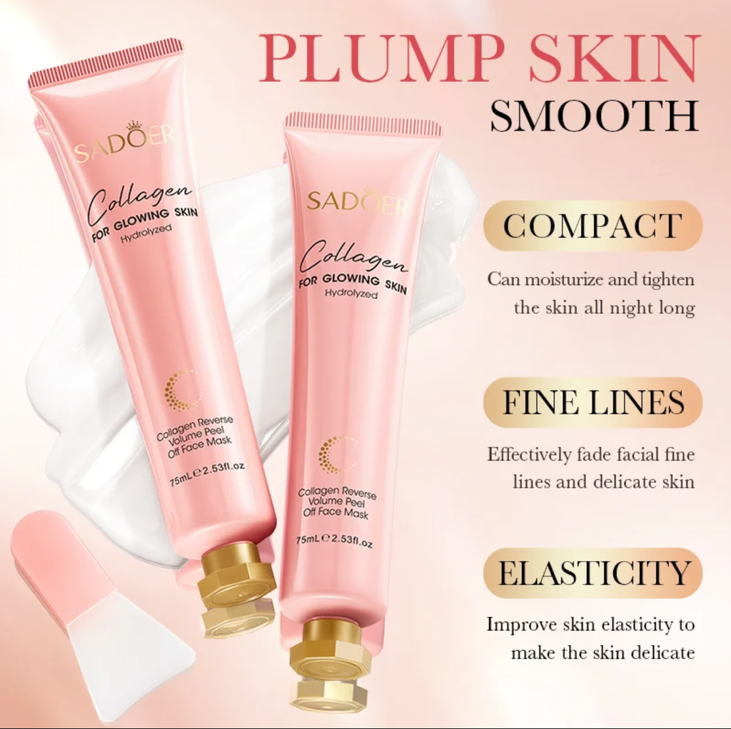 24K Gold Collagen Anti-Wrinkle & Firming Face Mask – 75ml