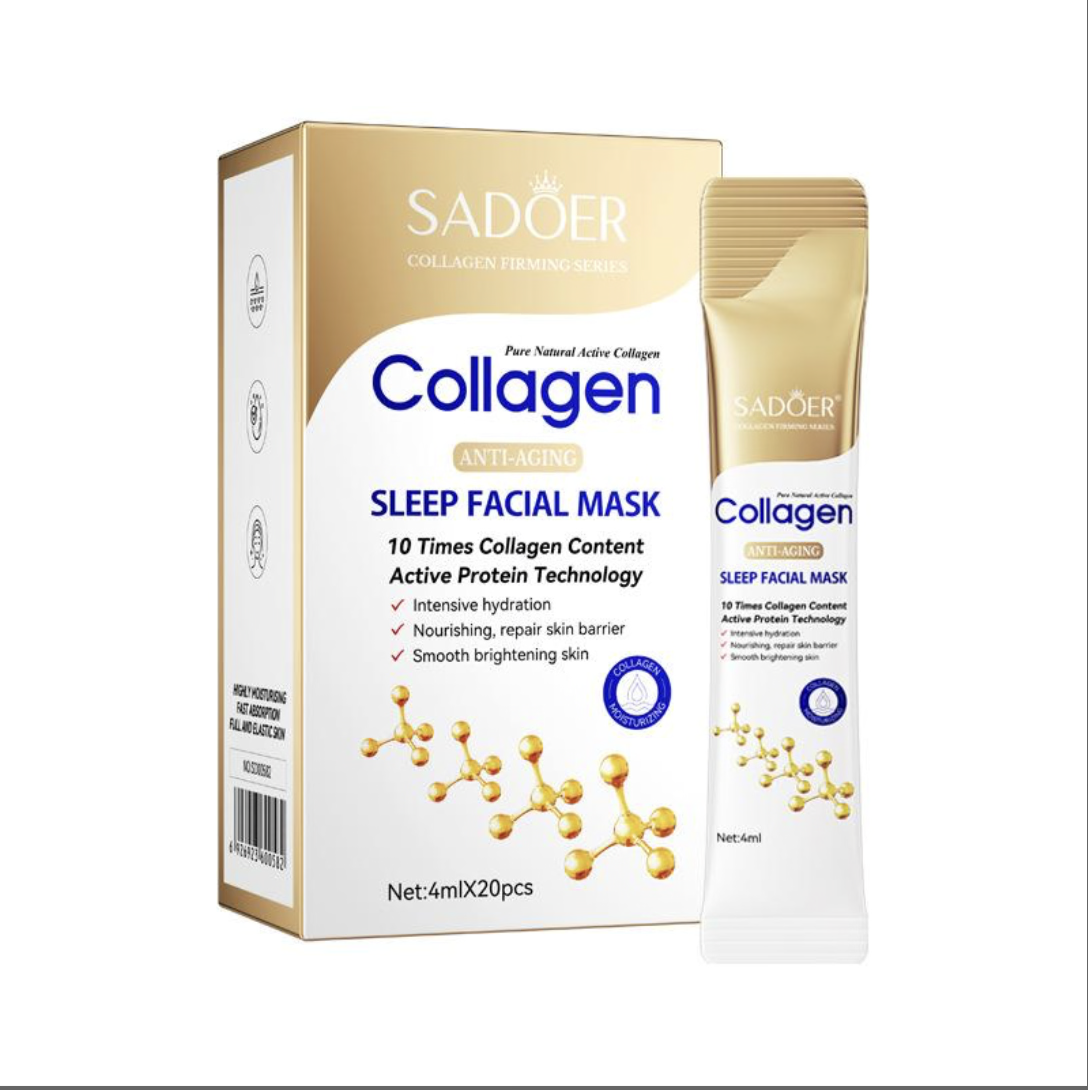 Collagen Facial Mask – 20 Tubes