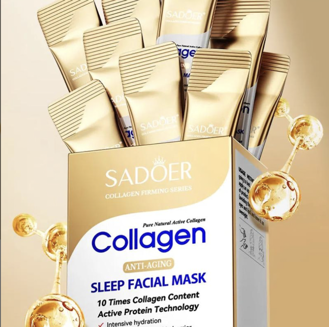 Collagen Facial Mask – 20 Tubes