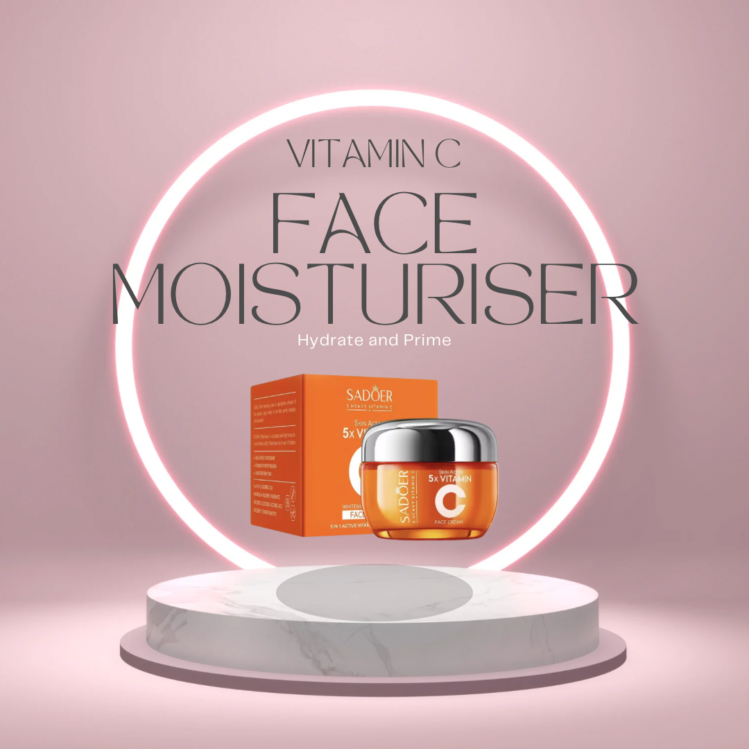 Vitamin C Face Cream – Brightening, Firming & Hydrating Facial Moisturizer for Glowing Skin