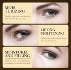 24K Gold Hyaluronic Acid Eye Cream – Anti-Dark Circles, Eye Bag Treatment & Firming Moisturizer