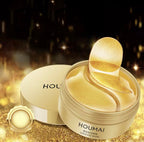 24K Gold Hyaluronic Acid Eye Mask – Collagen Eye Patches for Dark Circles & Puffy Eyes