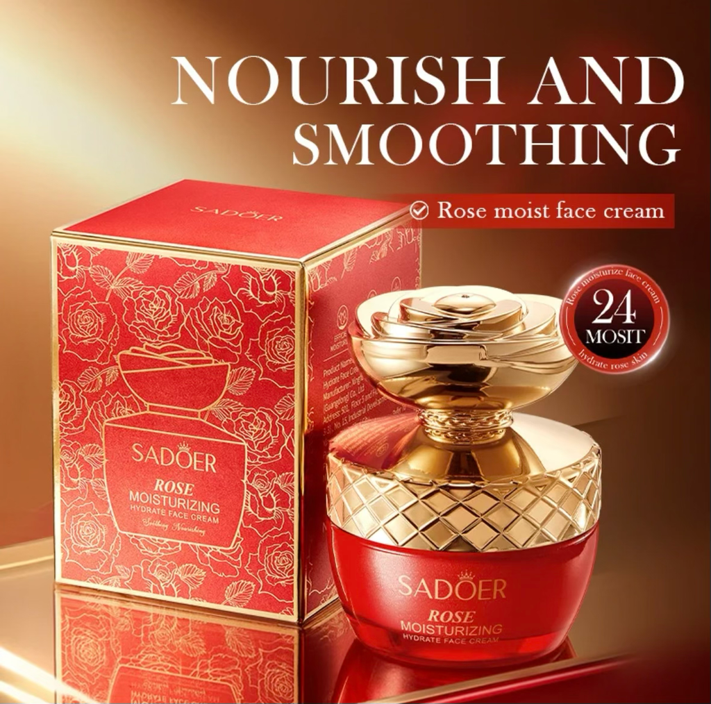 Radiant Rose Rejuvenation – Moisturizing Face Cream 50g