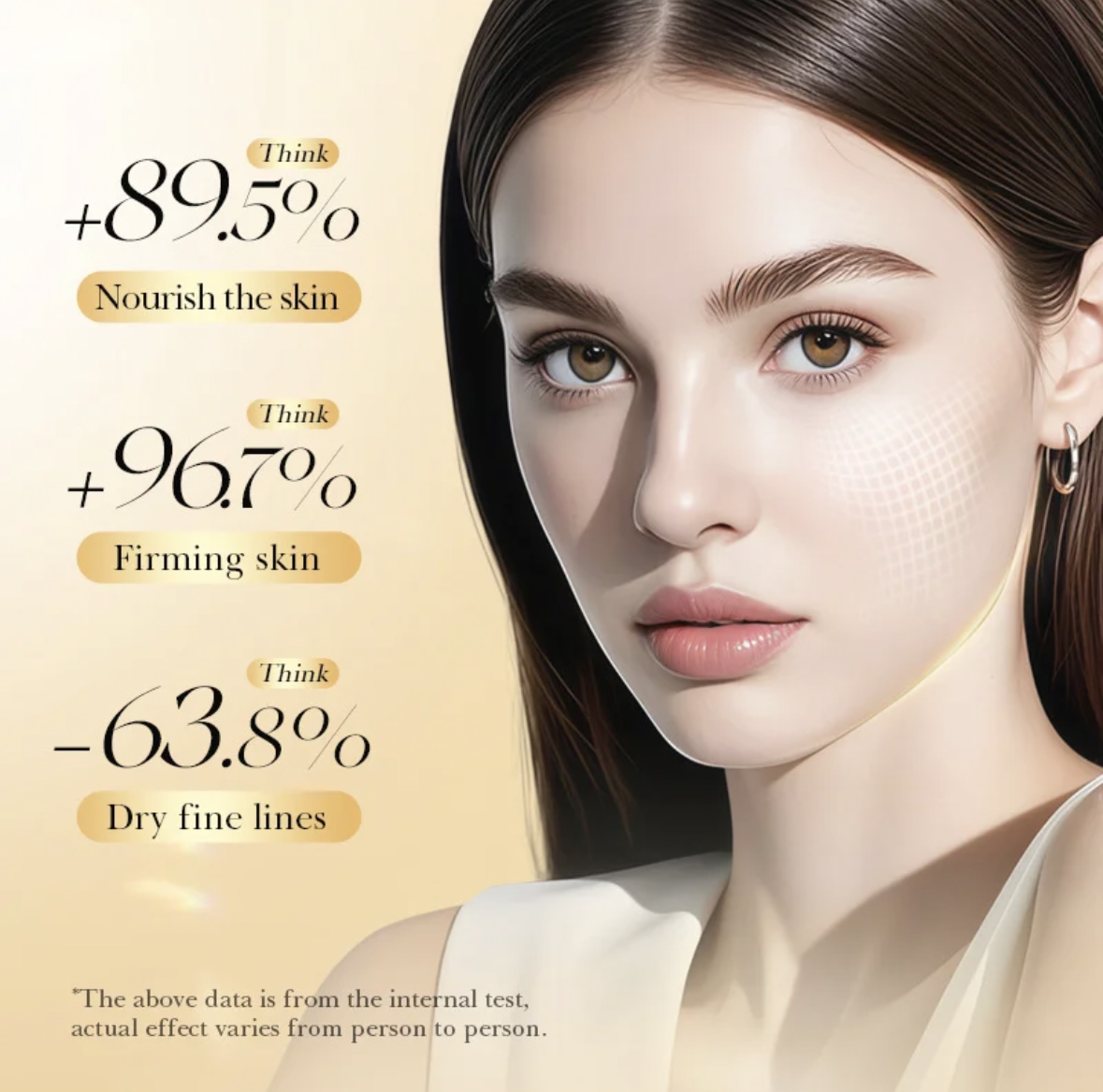 24K Gold Collagen Firming & Anti-Wrinkle Facial Mask – 30ml